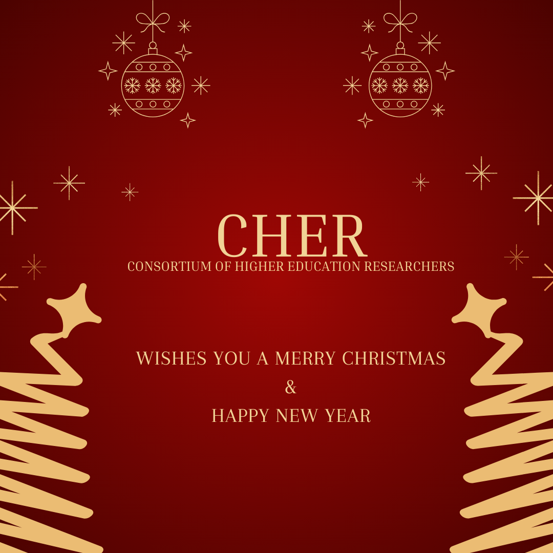 Red And Gold Illustration Merry Christmas Facebook Post 2